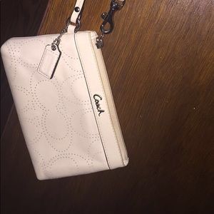 Mini coach wristlet